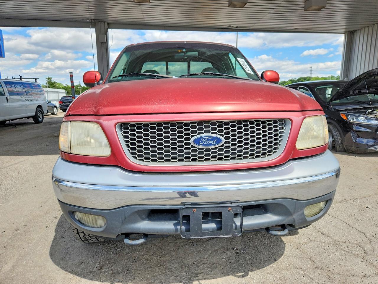1999 Ford F150 Red vin: 1FTRX18W7XNB71889