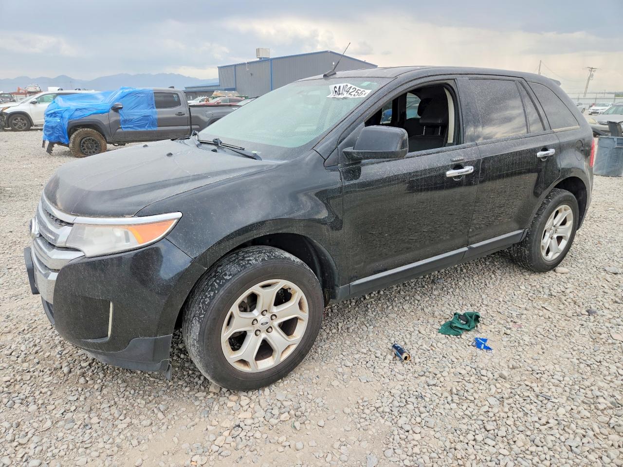 2011 Ford Edge Sel Black vin: 2FMDK3JC5BBA20439