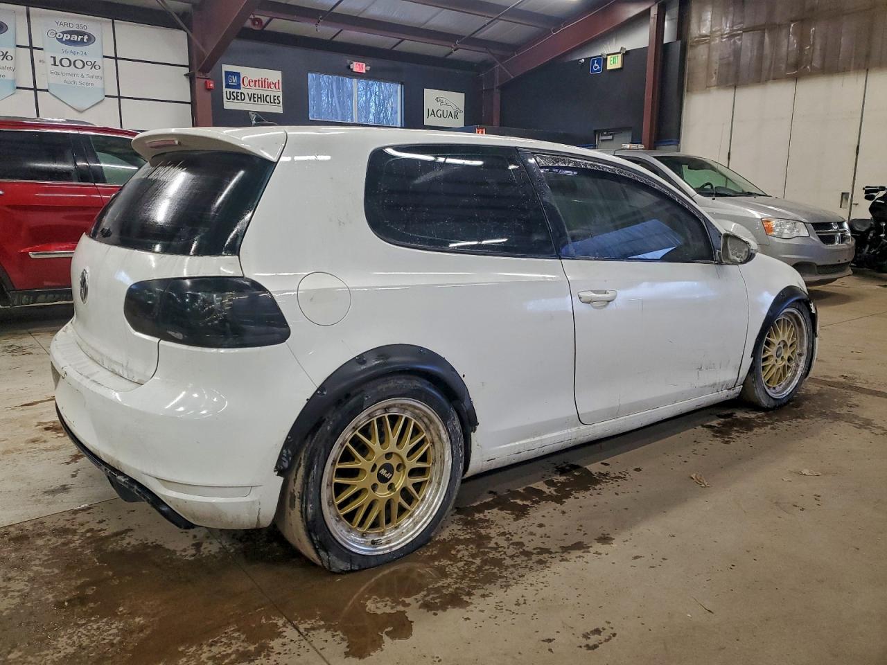 2011 Volkswagen Gti Белый vin: WVWED7AJ2BW173447