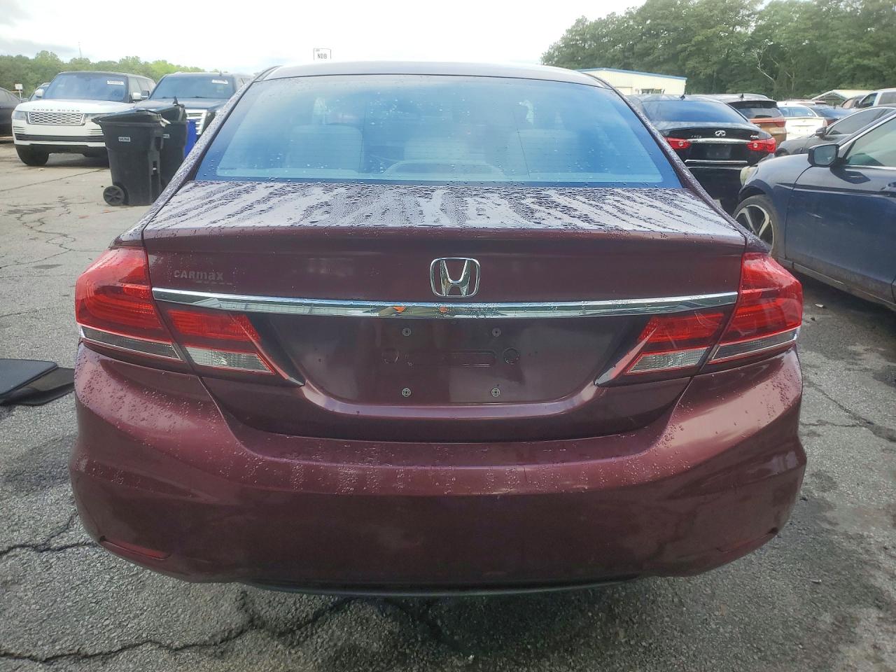 2014 Toyota Civic Ex Burgundy vin: 19XFB2F88EE033999