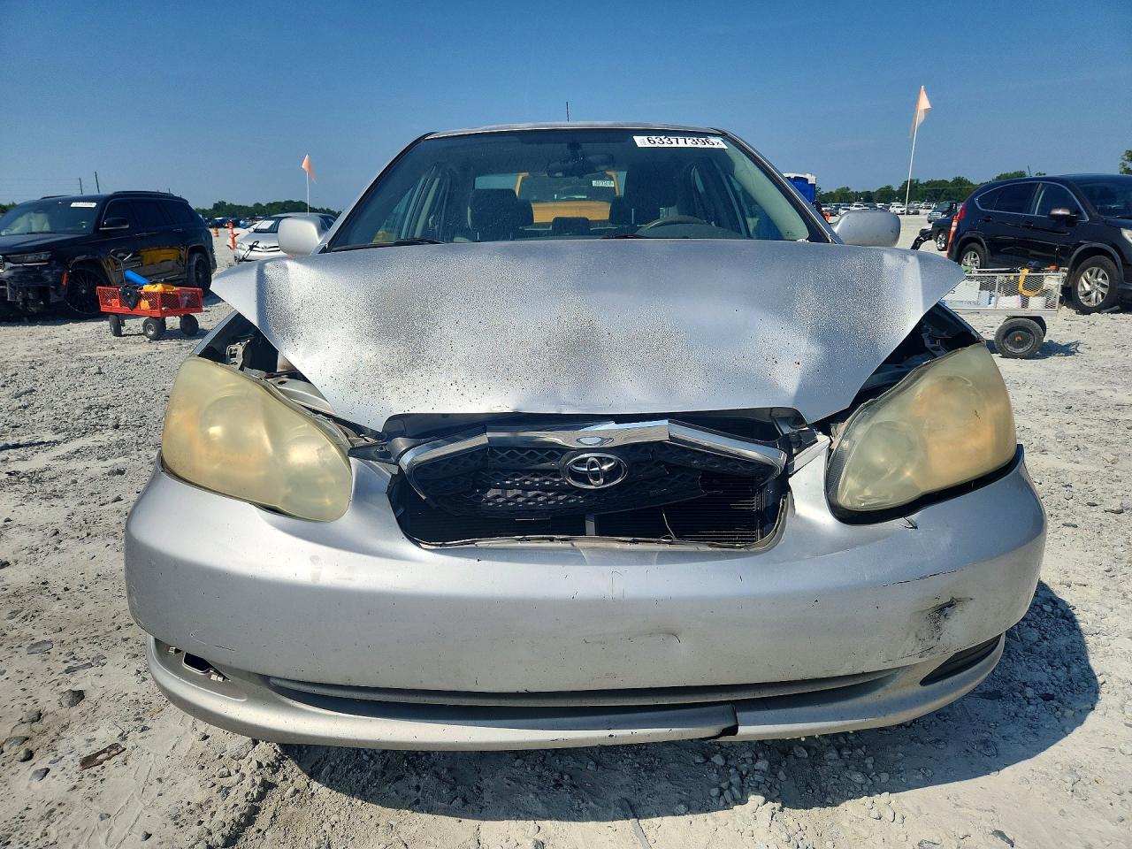 2006 Toyota Corolla Le Silver vin: JTDBR32E760091768