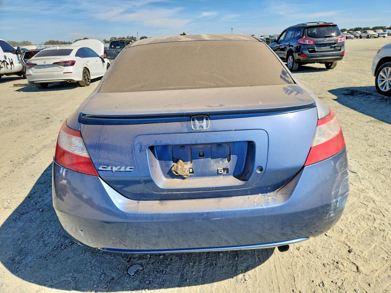 2007 Honda Civic Lx Синий vin: 2HGFG12687H531967