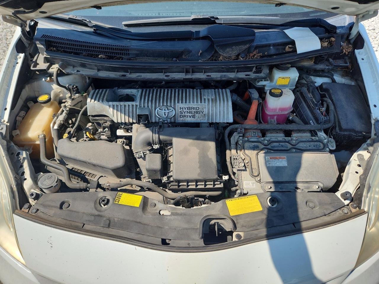 2013 Toyota Prius Two White vin: JTDKN3DU2D1729514