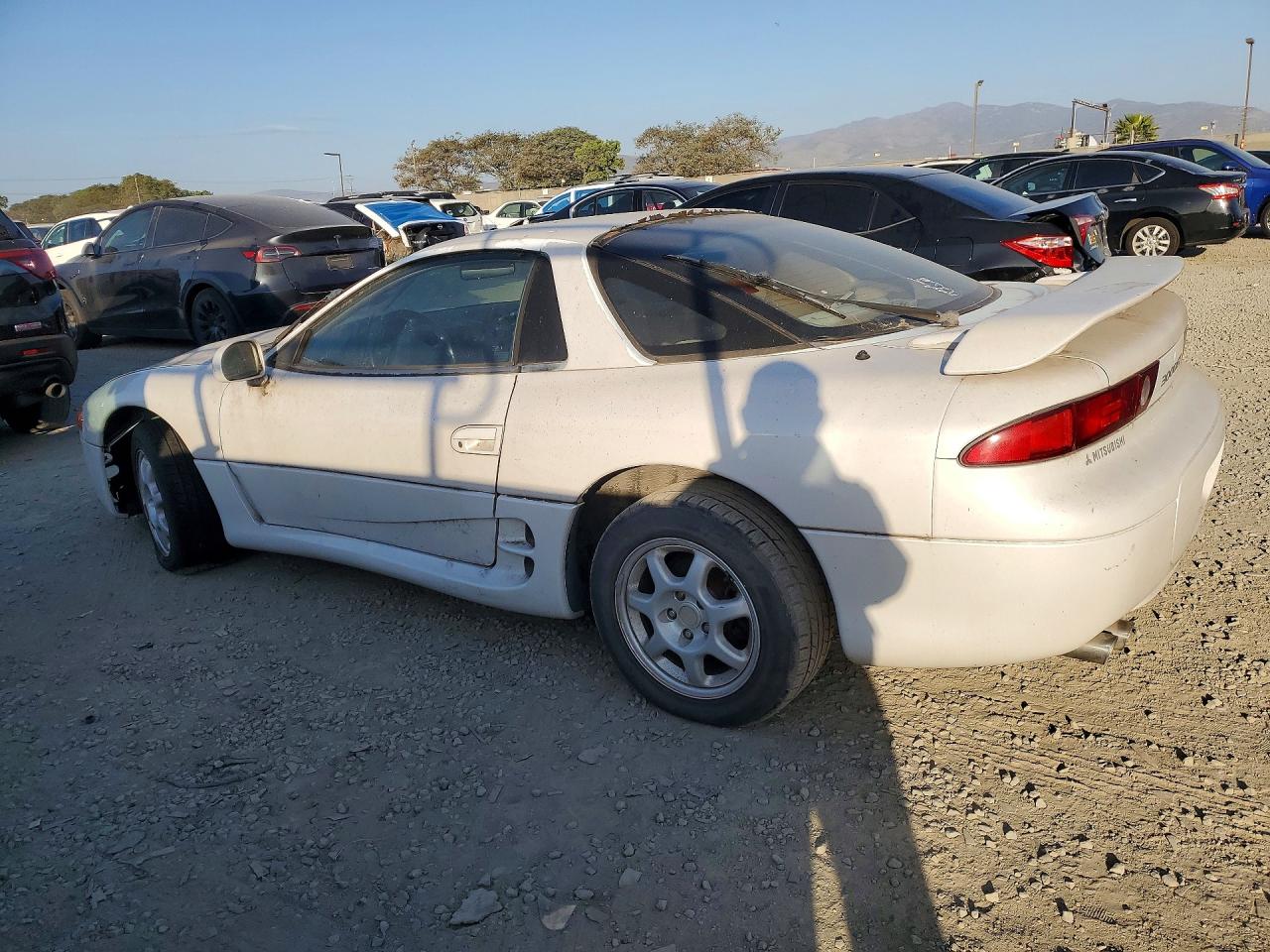 1996 Mitsubishi 3000 Gt White vin: JA3AM84J7TY005324