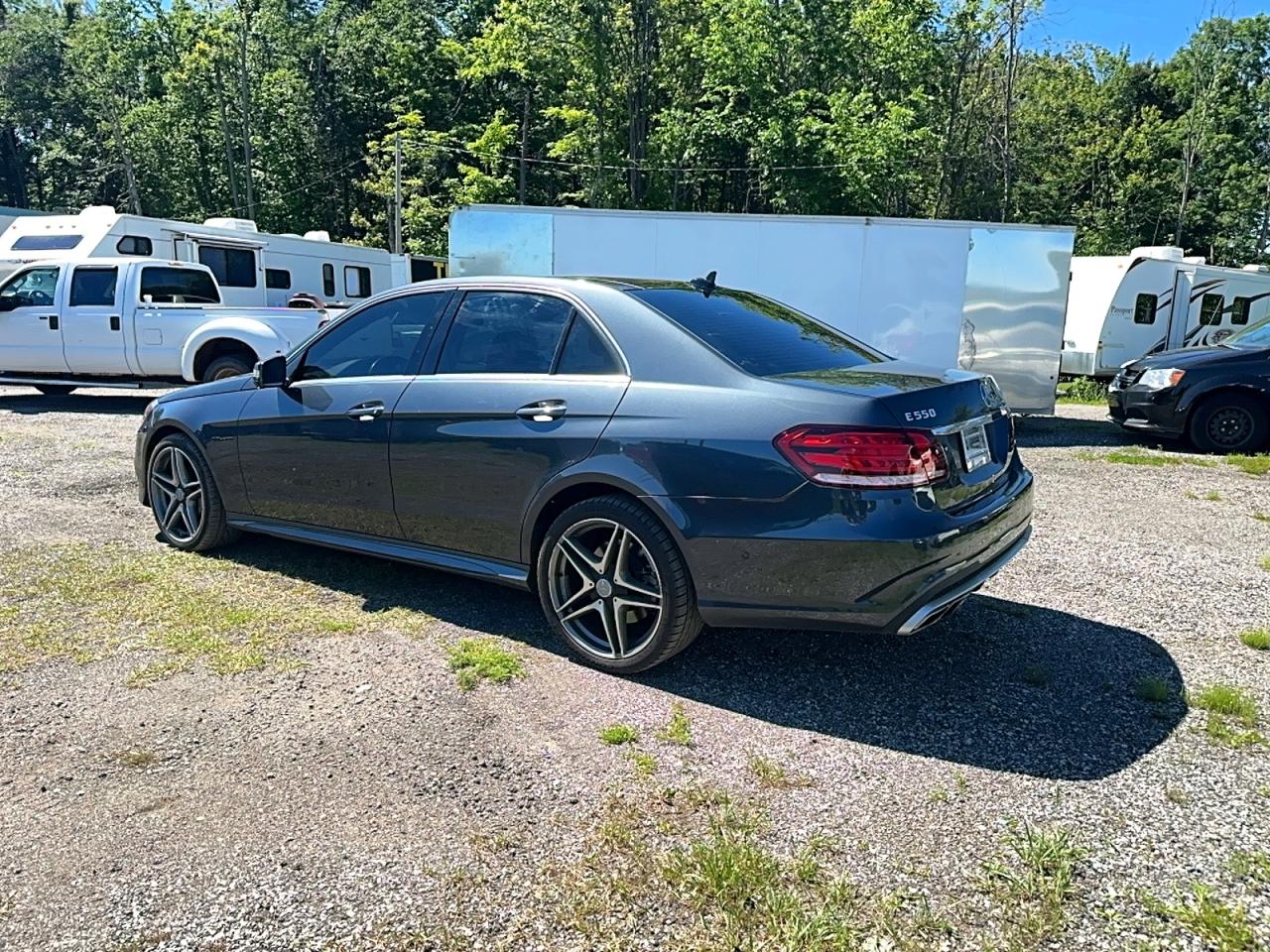 2014 Mercedes-benz E 550 4matic Gray vin: WDDHF9BB1EA936057