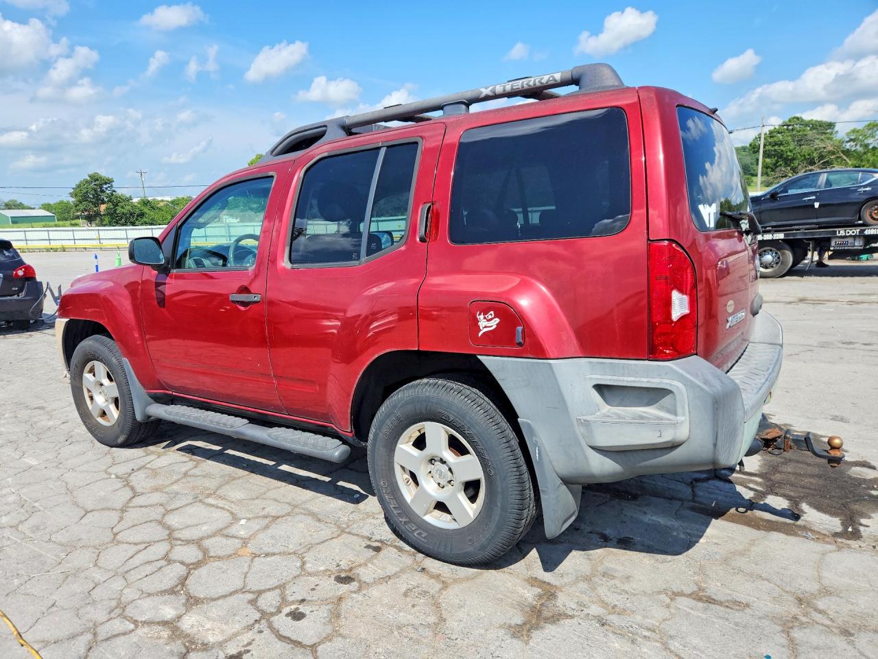 2008 Nissan Xterra X Maroon vin: 5N1AN08W48C522604
