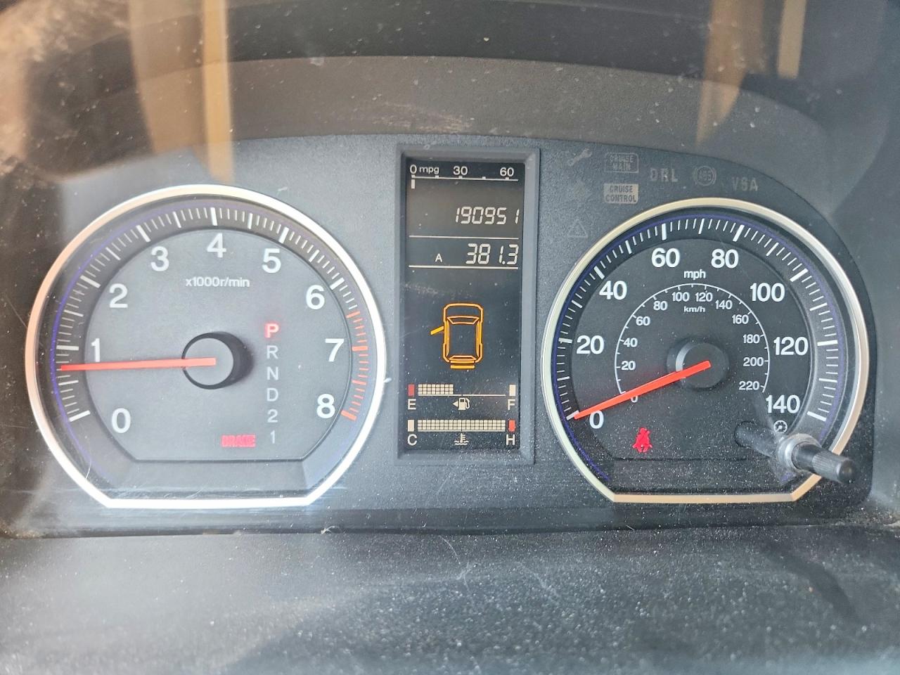 2007 Honda Cr-v Lx Gold vin: JHLRE383X7C081173