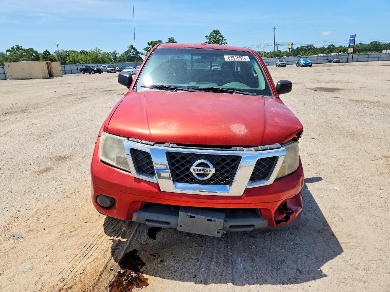 2014 Nissan Frontier Sv Red vin: 1N6BD0CT3EN709161