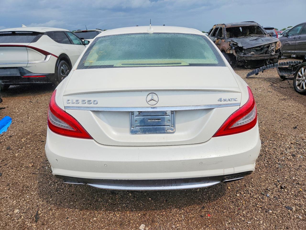 2014 Mercedes-benz Cls 550 4matic Белый vin: WDDLJ9BB1EA090067