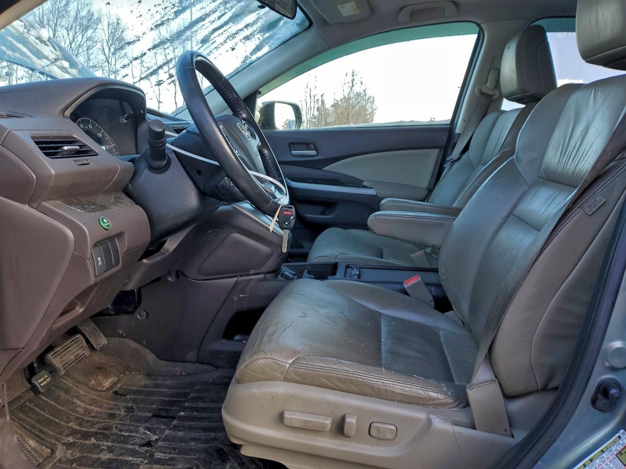 2012 Honda Cr-v Exl Green vin: JHLRM4H74CC013828