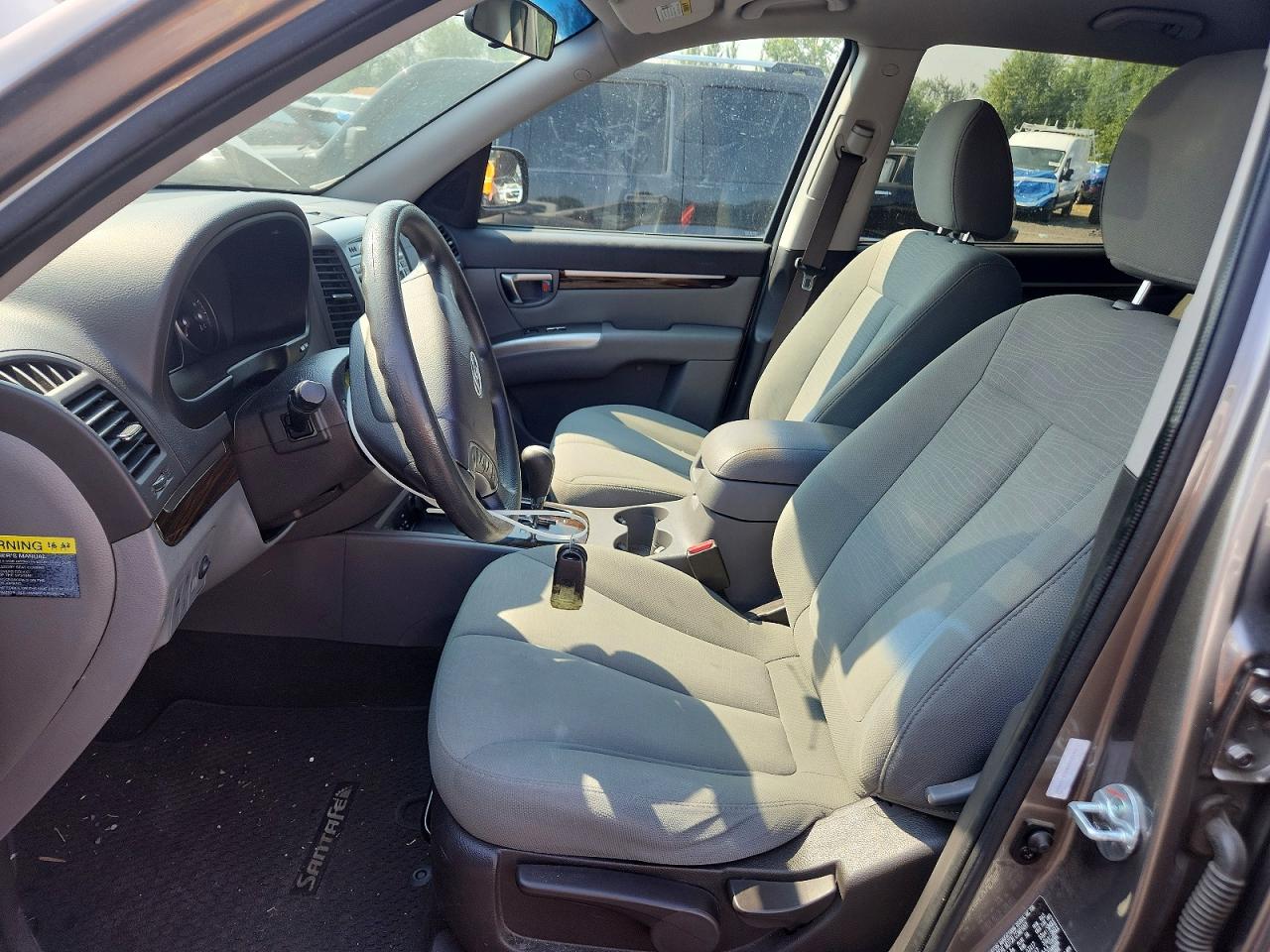 2012 Hyundai Santa Fe Gls Gray vin: 5XYZGDAB8CG154061
