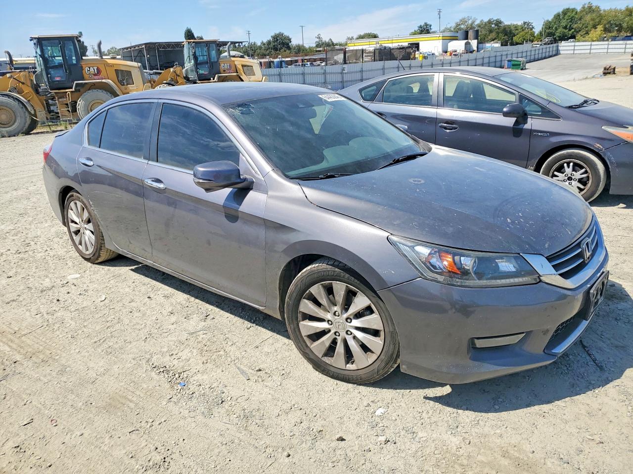 2015 Honda Accord Exl Gray vin: 1HGCR2F86FA073468