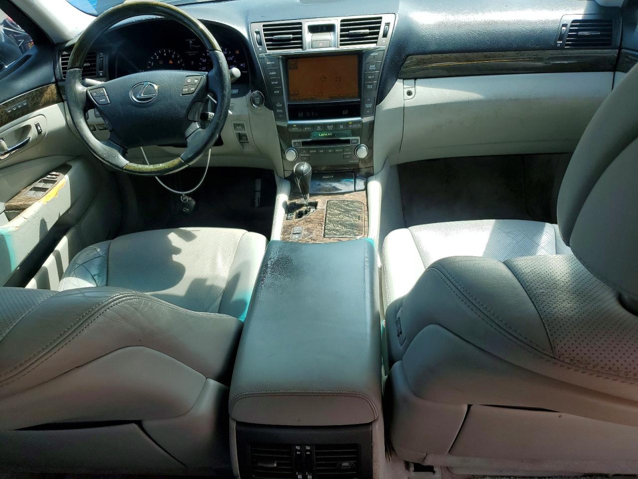 2010 Lexus Ls 460 Gray vin: JTHBL5EF8A5093914