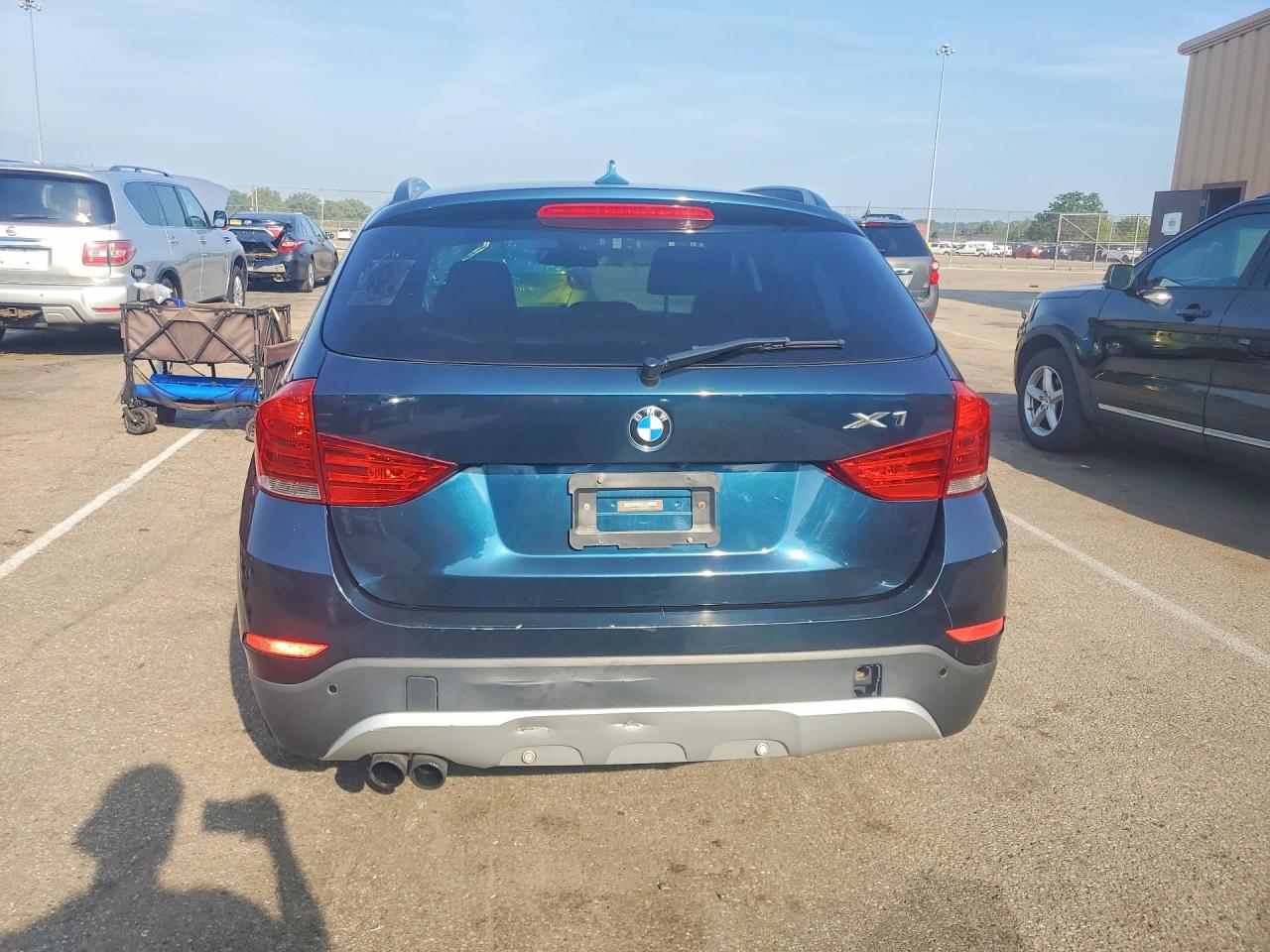 2013 Bmw X1 Xdrive28i Blue vin: WBAVL1C50DVR83665