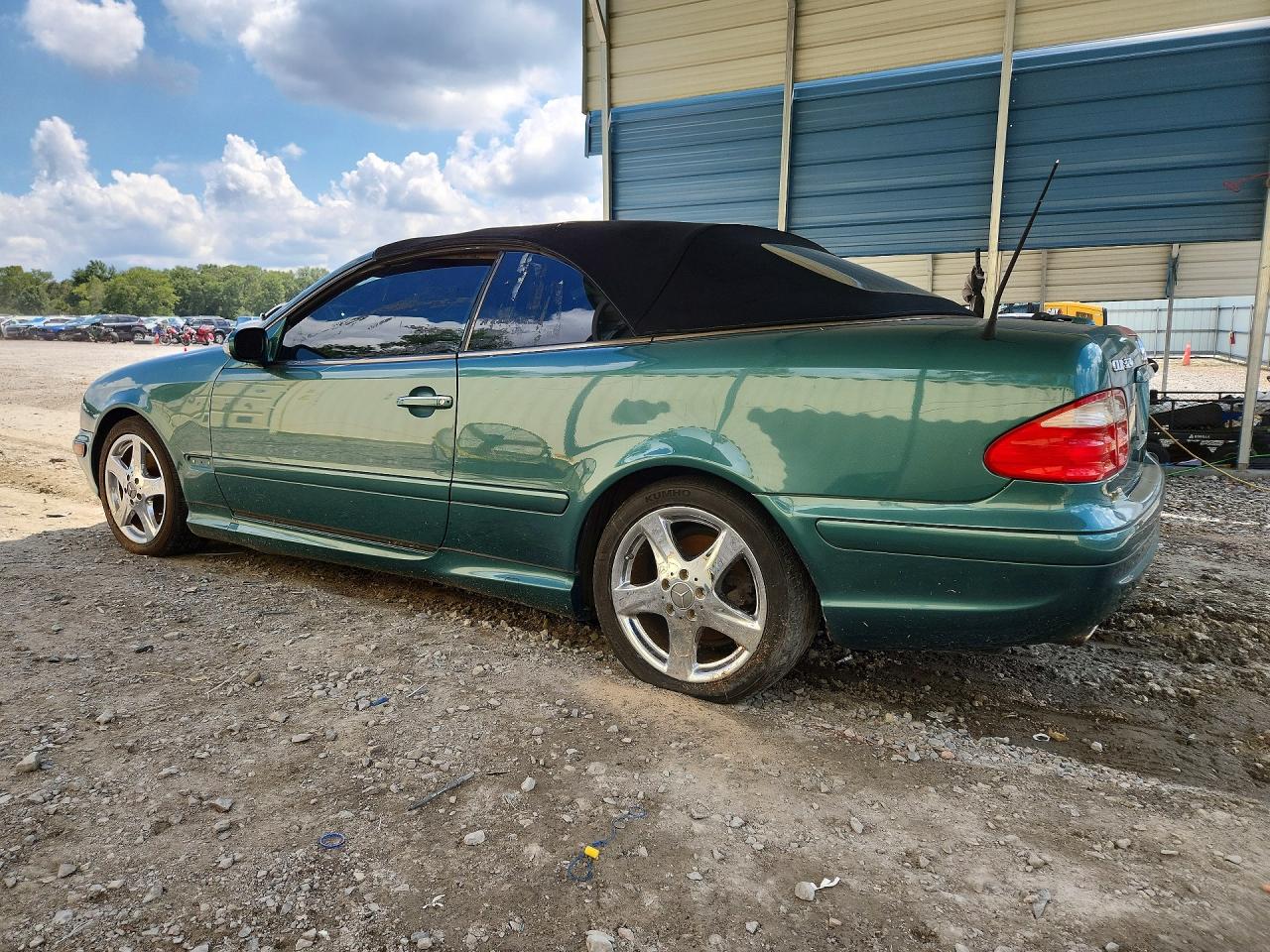 2002 Mercedes-benz Clk 320 Green vin: WDBLK65G22T116266
