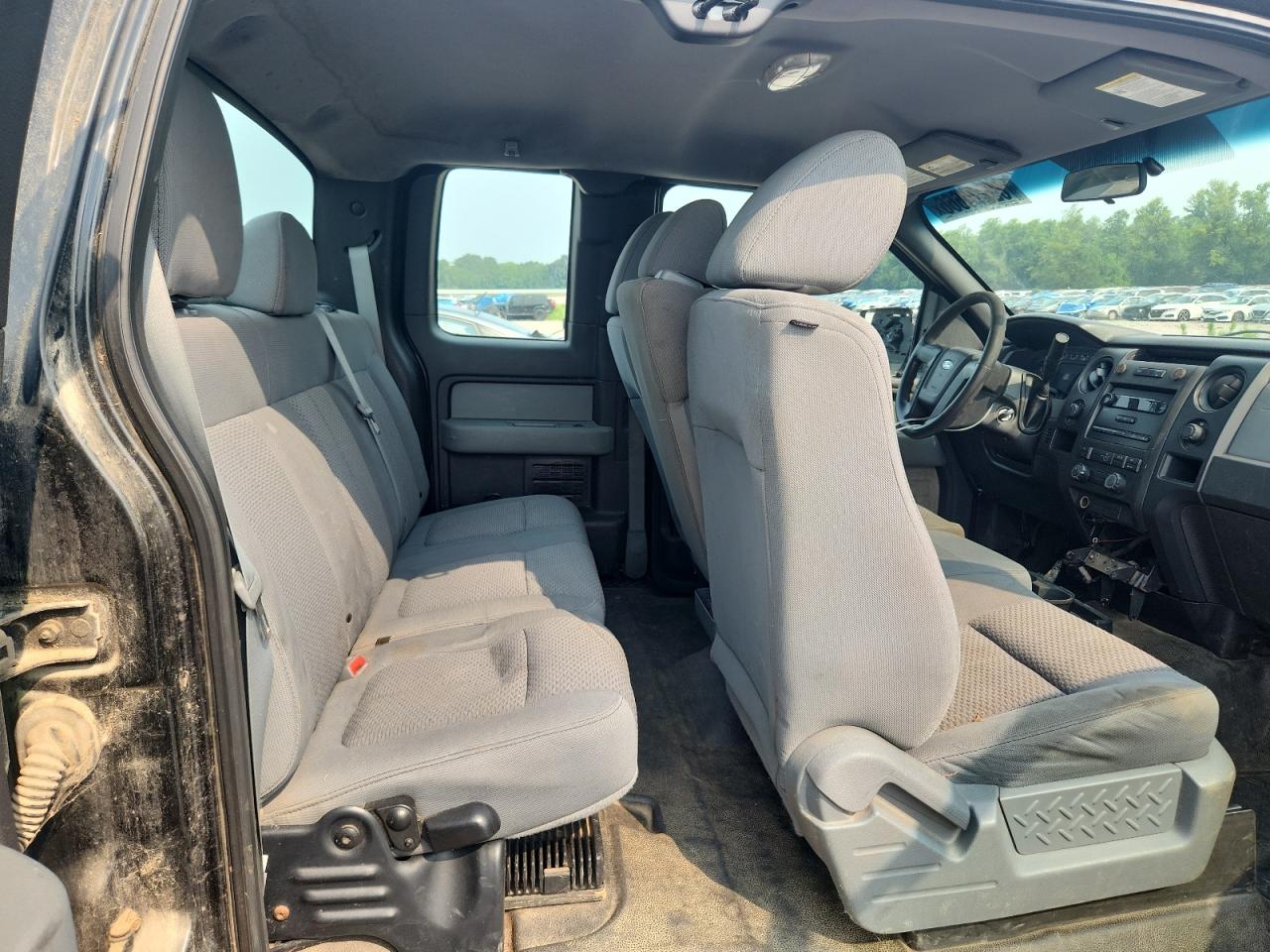 2012 Ford F150 Super Cab Black vin: 1FTFX1EF4CFC82153
