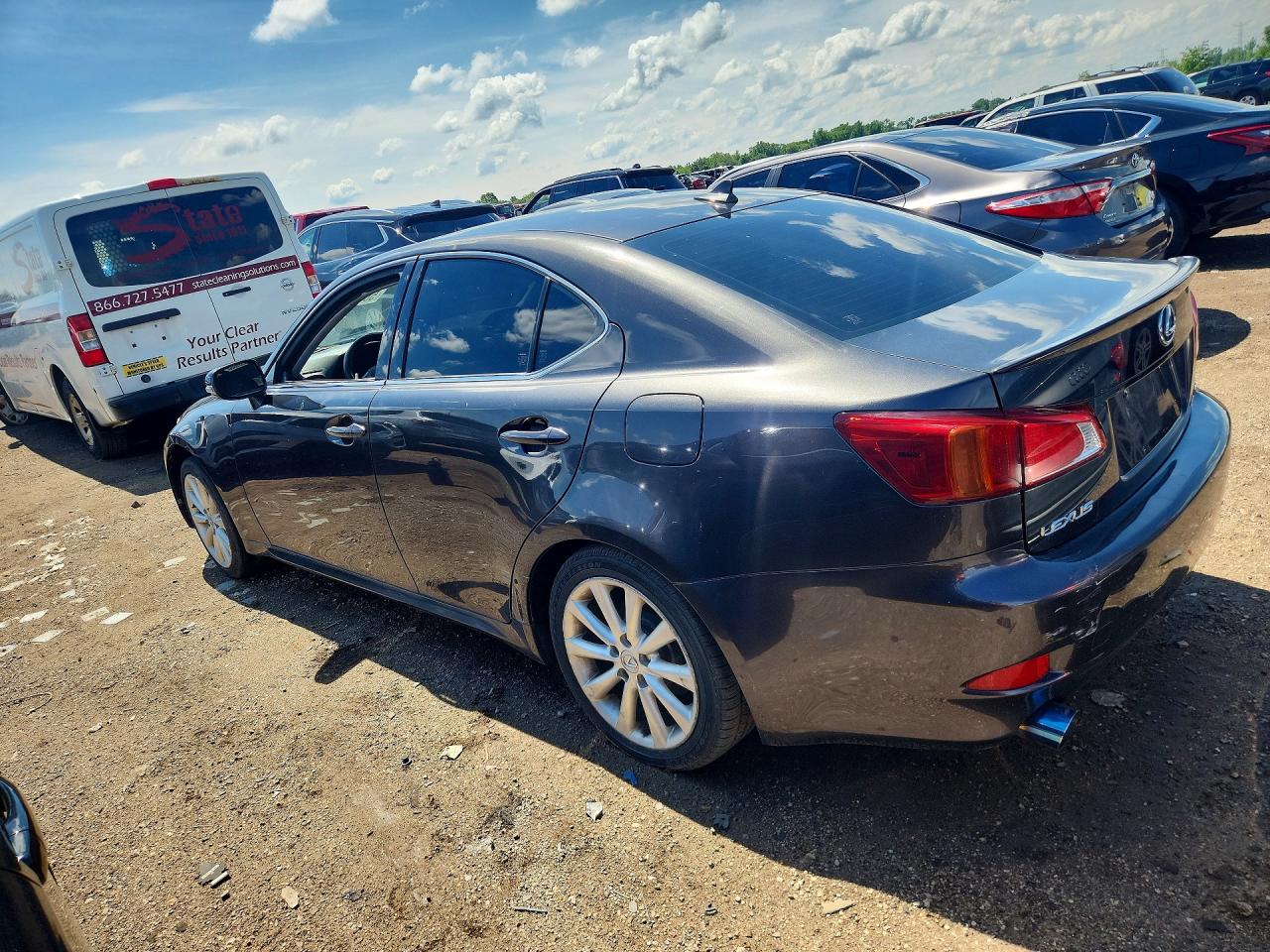 2009 Lexus Is 250 Gray vin: JTHCK262795029926