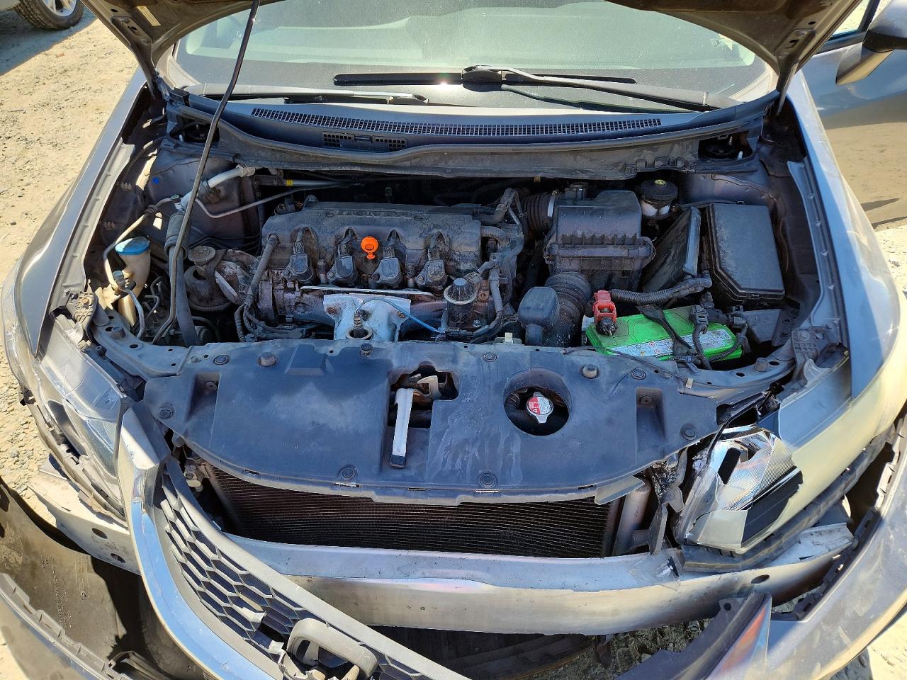 2013 Honda Civic Lx Charcoal vin: 19XFB2F53DE088736