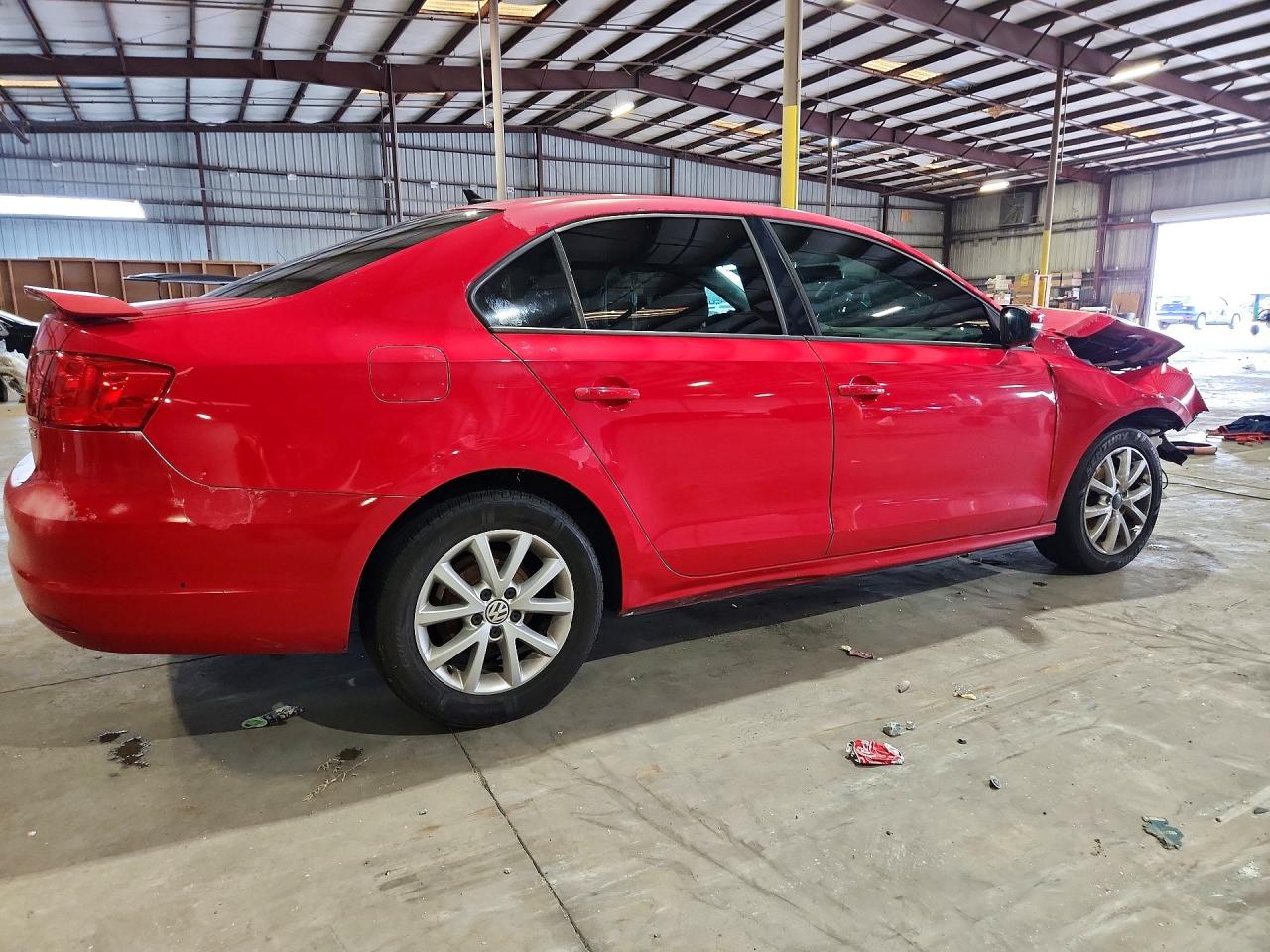 2011 Volkswagen Jetta Se Красный vin: 3VWDZ7AJ8BM400554