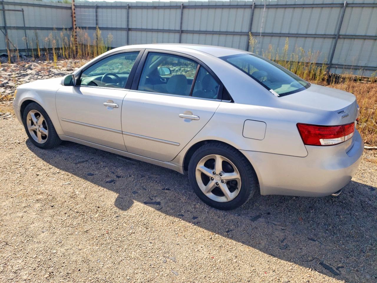 2007 Hyundai Sonata Se Silver vin: 5NPEU46FX7H206338