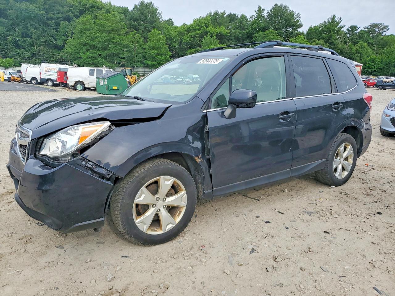 2015 Subaru Forester 2.5i Limited Gray vin: JF2SJAHC5FH822704