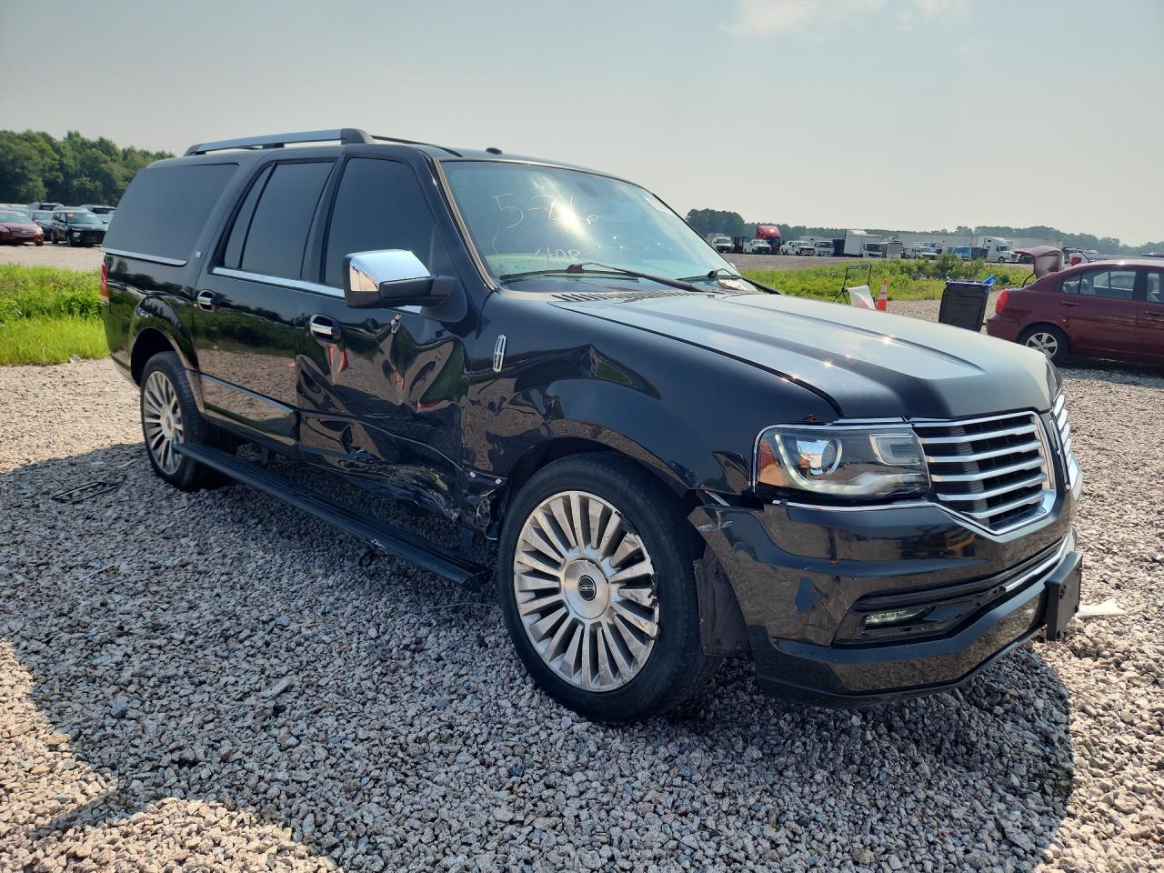 2015 Lincoln Navigator L Black vin: 5LMJJ3JT4FEJ04586