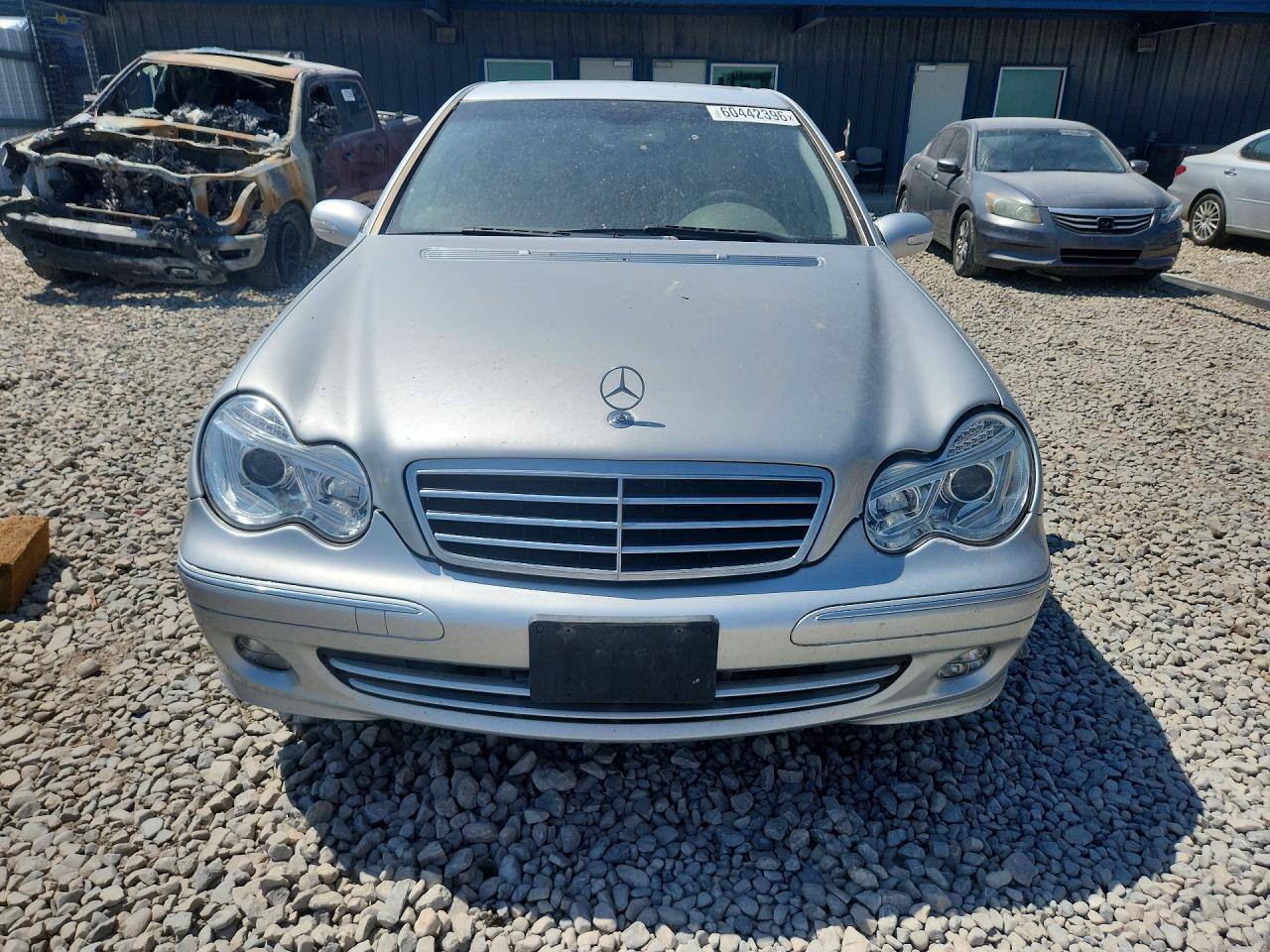 2005 Mercedes-benz C 240 Silver vin: WDBRF61J75F580768