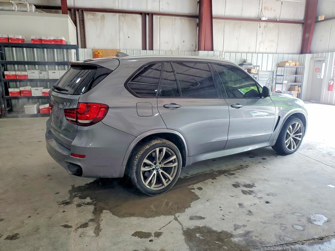 2015 Bmw X5 Xdrive50i Gray vin: 5UXKR6C57F0J77032