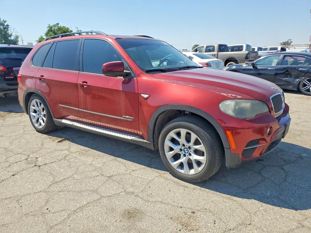2011 Bmw X5 Xdrive35i Красный vin: 5UXZV4C5XBL740260