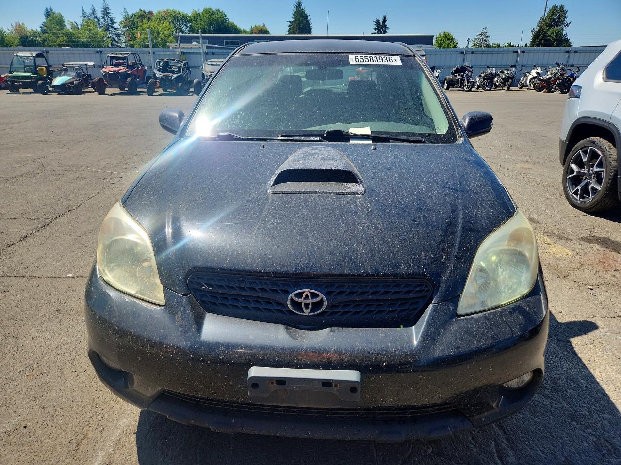 2005 Toyota Matrix Base Black vin: 2T1KR32E45C474250