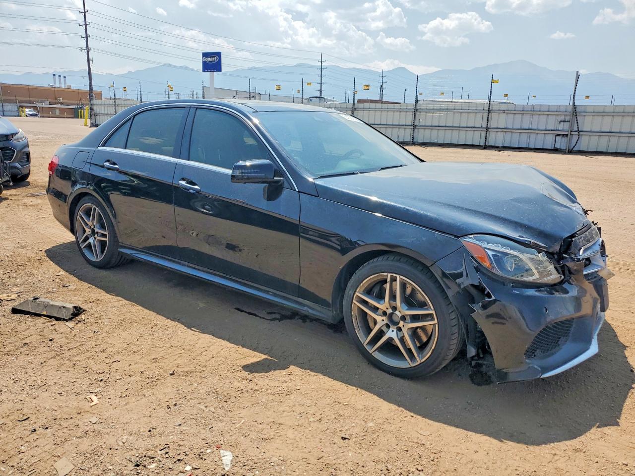 2014 Mercedes-benz E 550 4matic Black vin: WDDHF9BBXEA882970