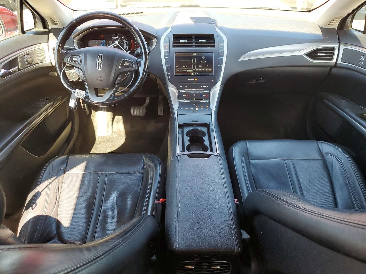2015 Lincoln Mkz Hybrid Red vin: 3LN6L2LU9FR614755