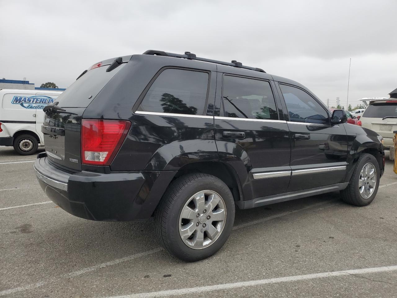 2008 Jeep Grand Cherokee Limited Black vin: 1J8HS58228C152557