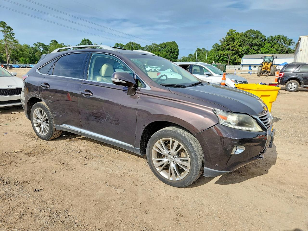 2013 Lexus Rx 450h Purple vin: JTJZB1BA6D2007636