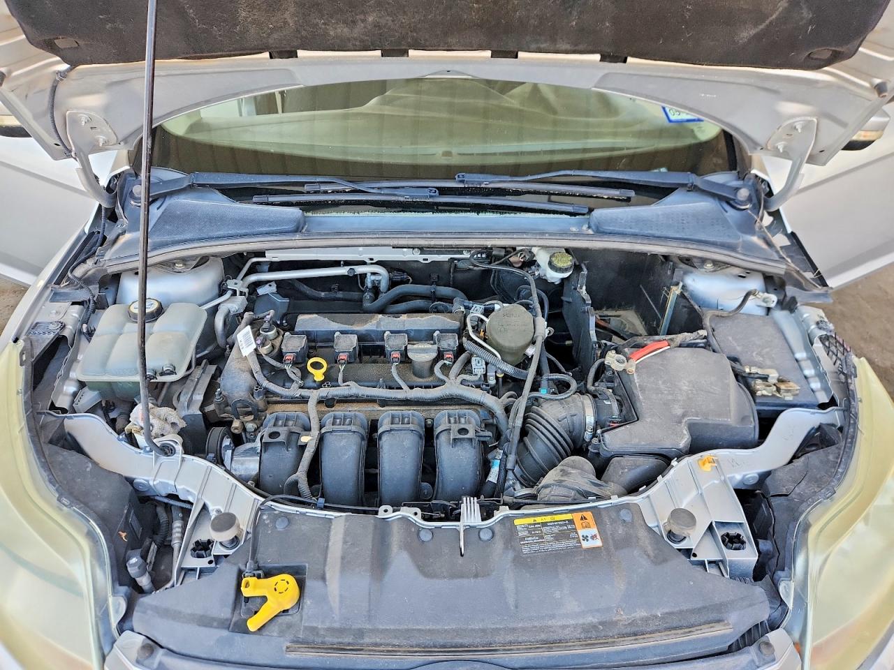 2013 Ford Focus Se Silver vin: 1FADP3F24DL234031