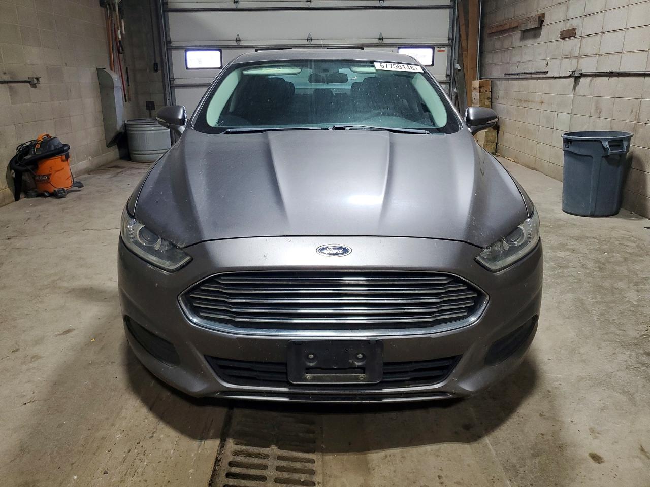 2013 Ford Fusion Se Hybrid Gray vin: 3FA6P0LU7DR298613