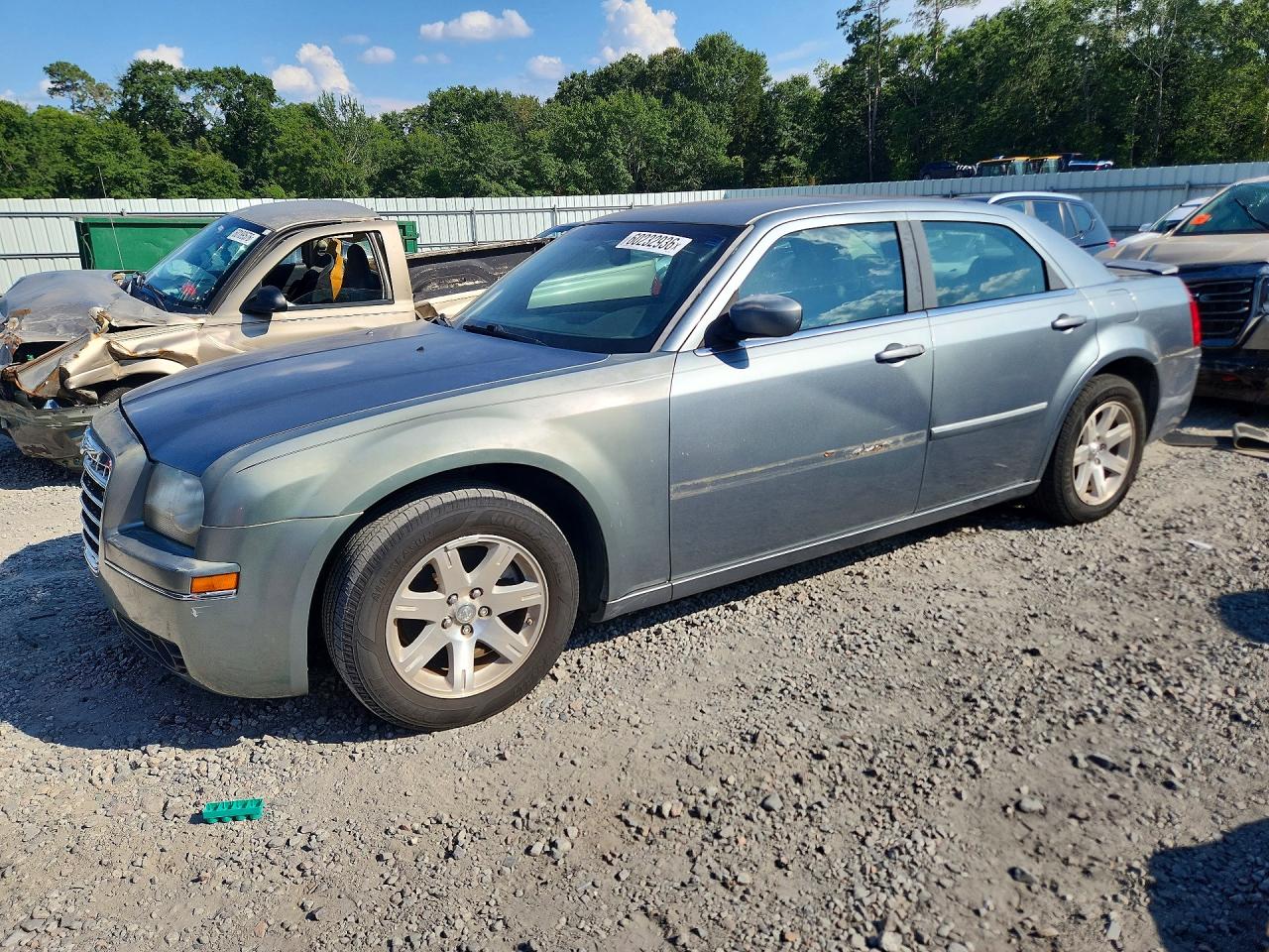 2006 Chrysler 300 Touring Зеленый vin: 2C3KA53GX6H454700