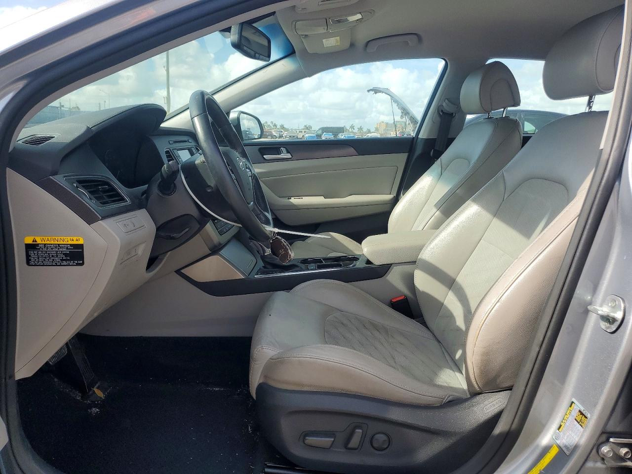 2015 Hyundai Sonata Sport Silver vin: 5NPE34AF3FH125707