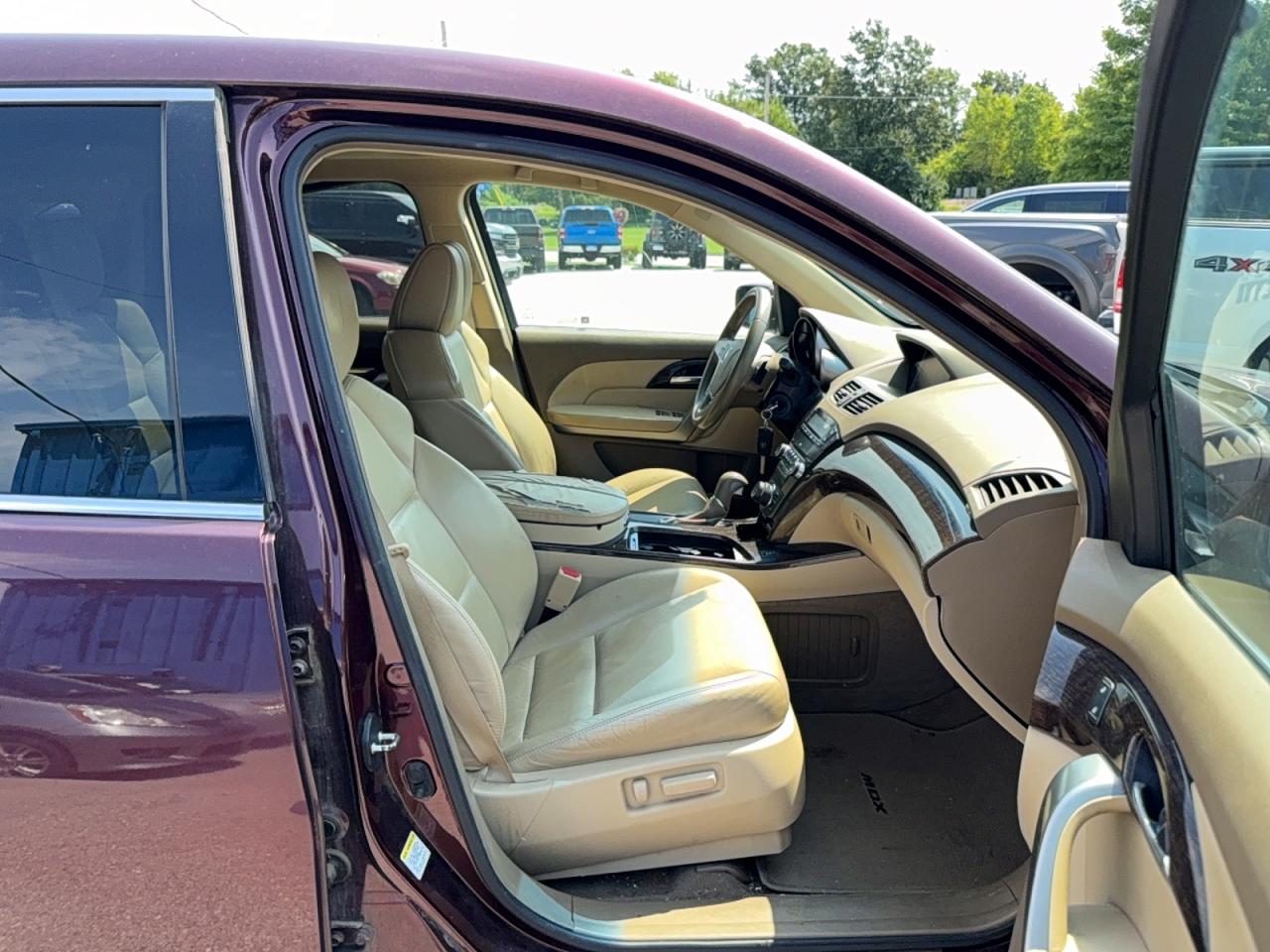 2010 Acura Mdx Technology Burgundy vin: 2HNYD2H64AH532127