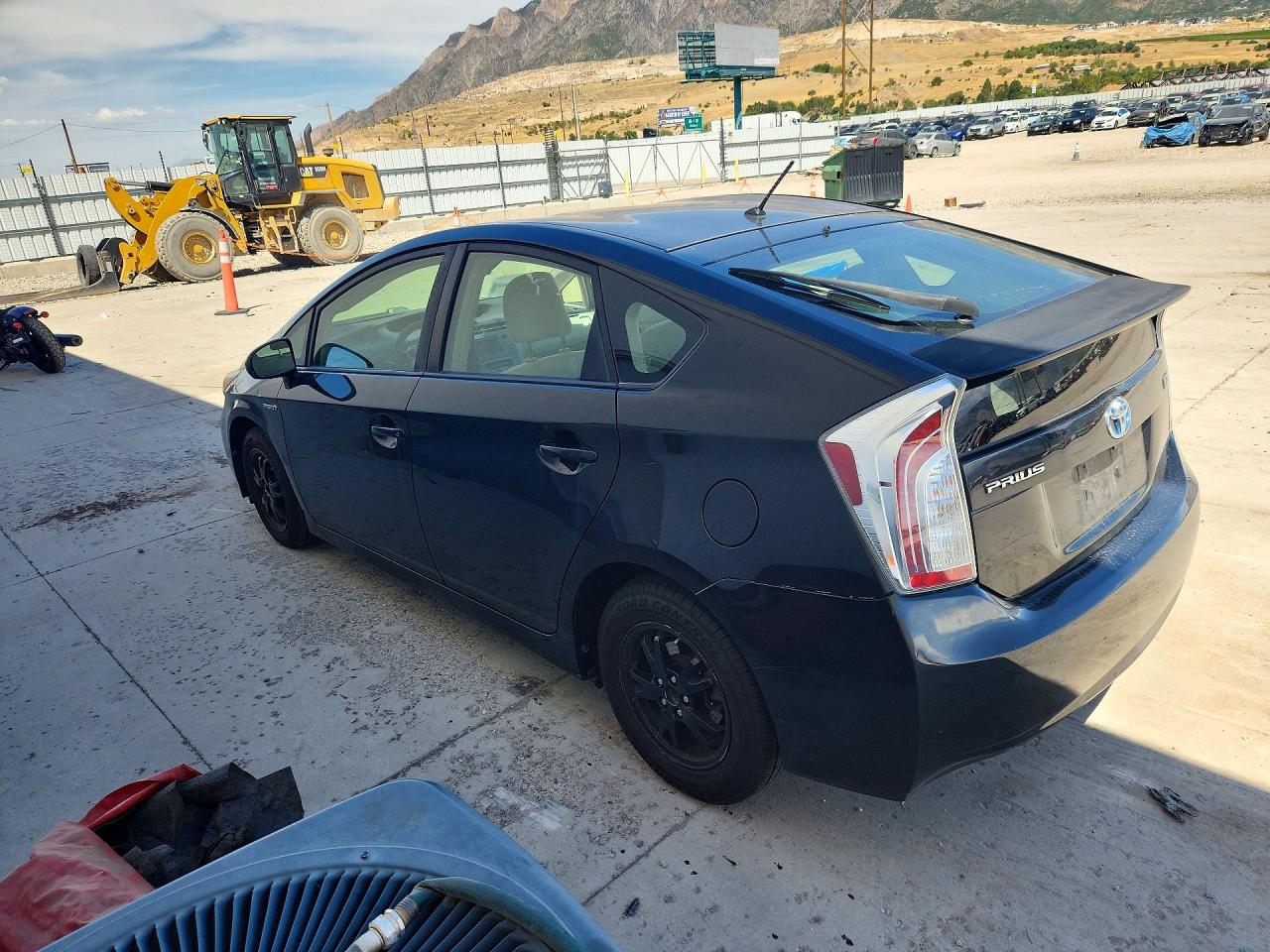 2012 Toyota Prius Two Black vin: JTDKN3DU1C1604275
