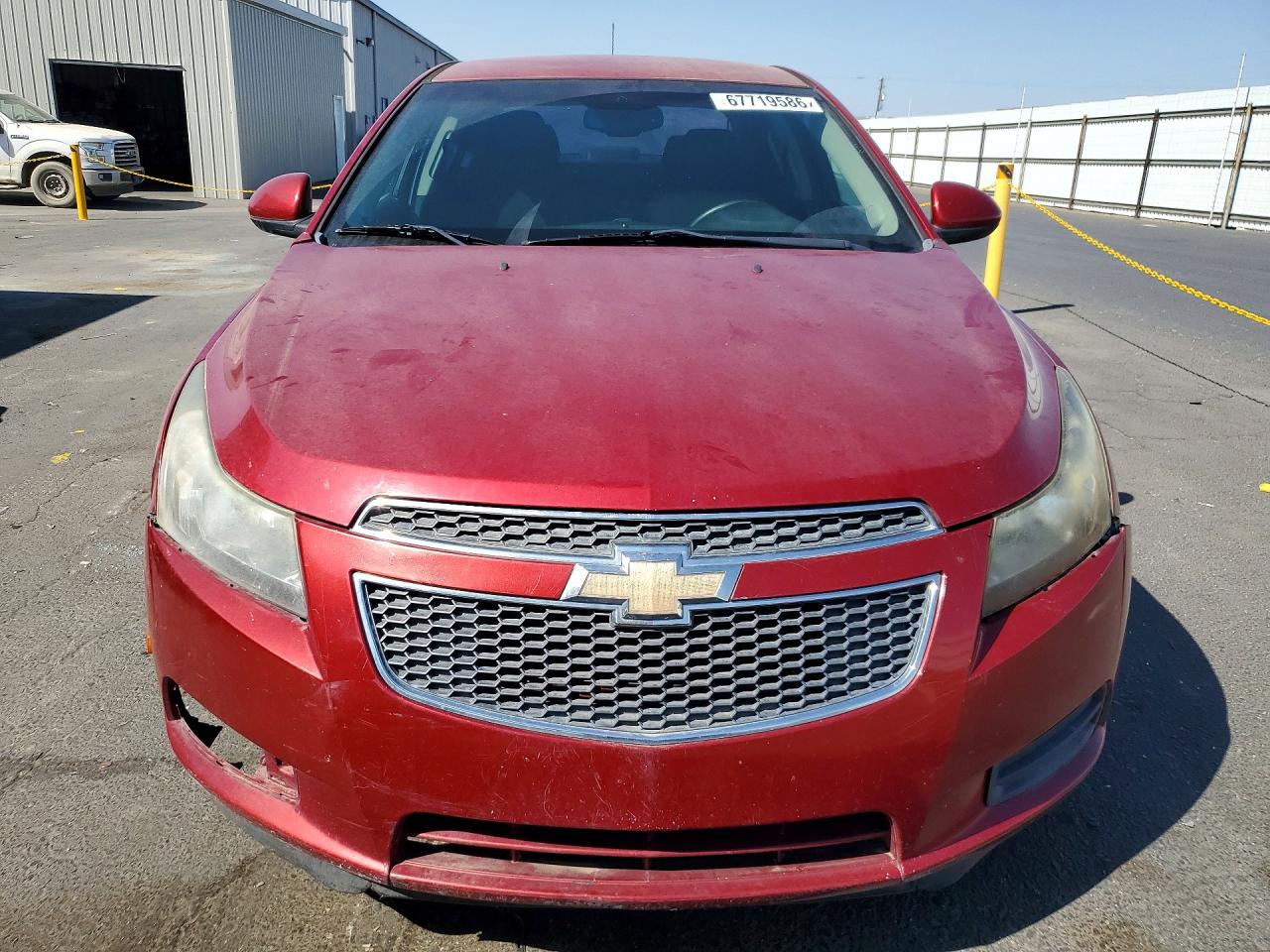 2013 Chevrolet Cruze Lt Red vin: 1G1PC5SB2D7267146