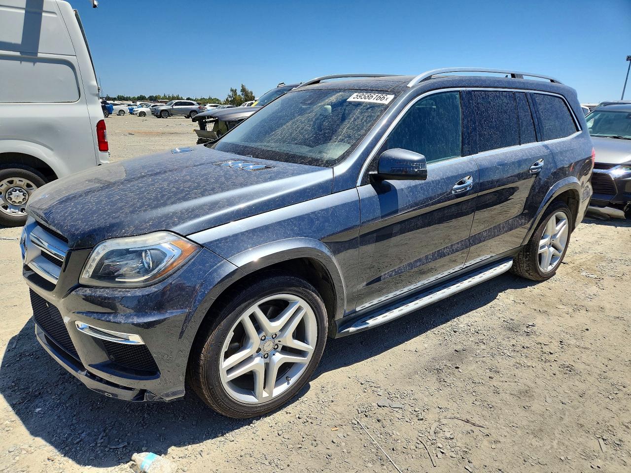 2015 Mercedes-benz Gl 550 4matic Gray vin: 4JGDF7DE2FA475498
