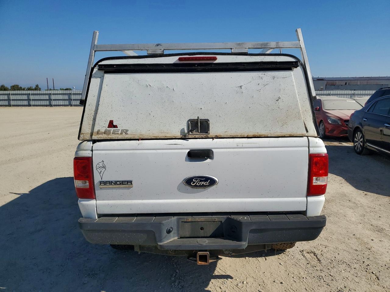 2011 Ford Ranger White vin: 1FTKR1AD3BPA02969