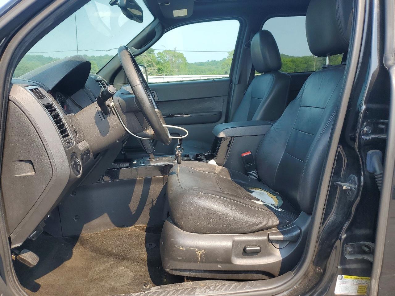 2012 Ford Escape Limited Black vin: 1FMCU0EG2CKC05380
