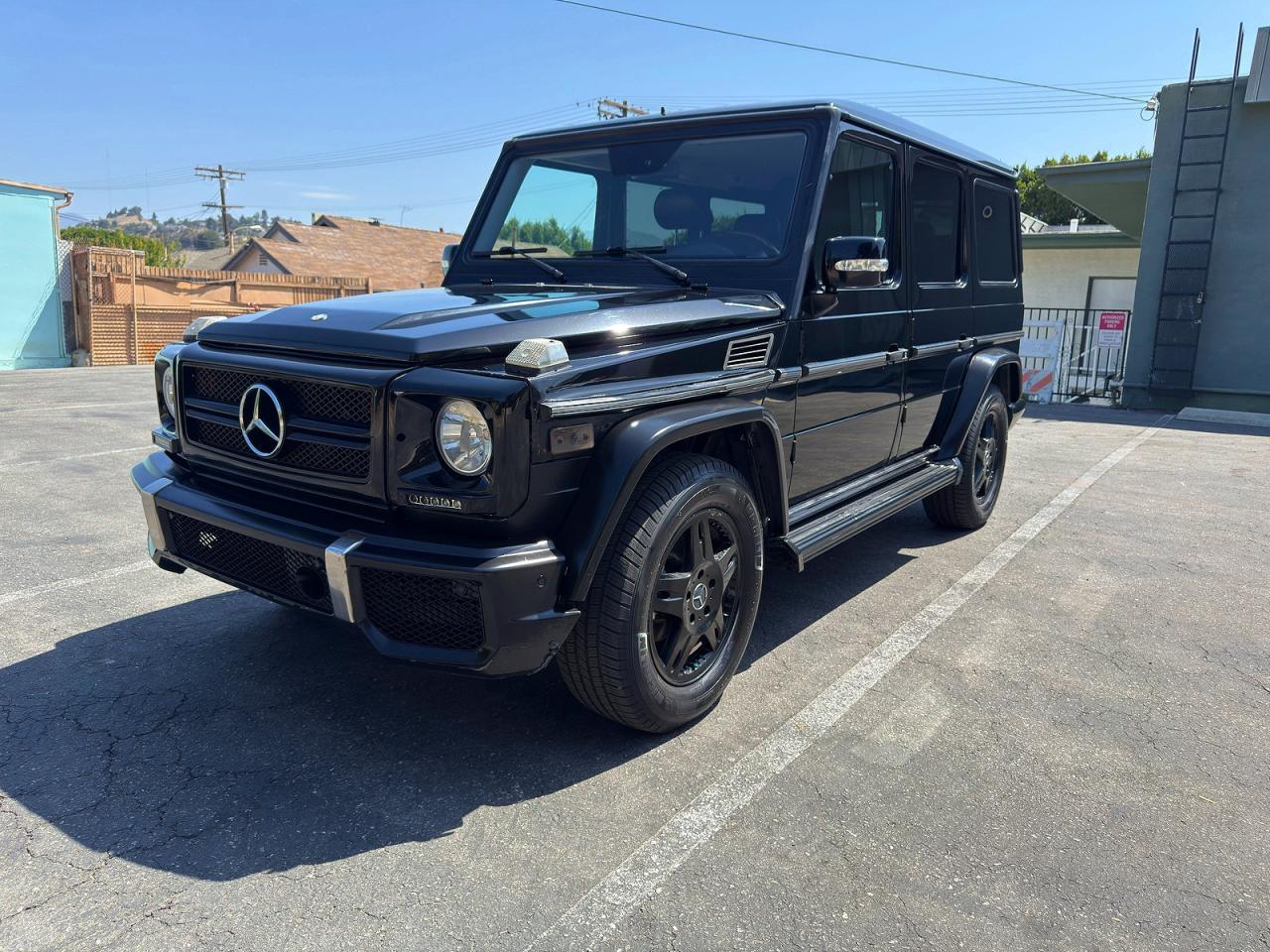 2005 Mercedes-benz G 500 Black vin: WDCYR49EX5X156540