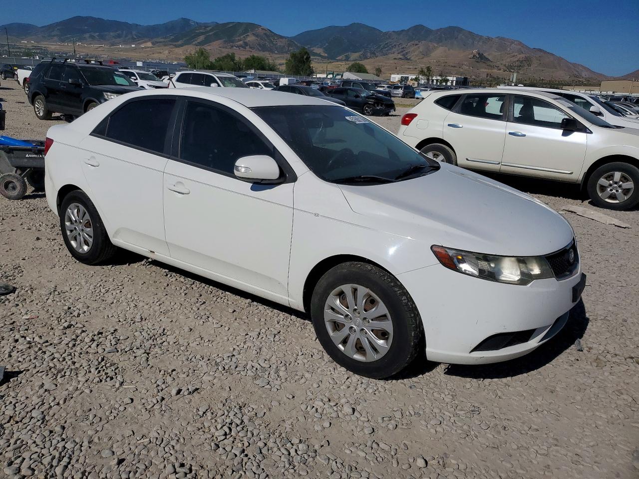 2010 Kia Forte Ex White vin: KNAFU4A28A5857531