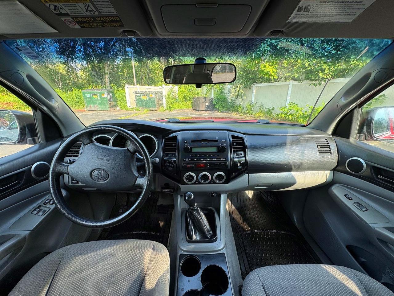 2008 Toyota Tacoma V6 Red vin: 5TEUU42N88Z487630