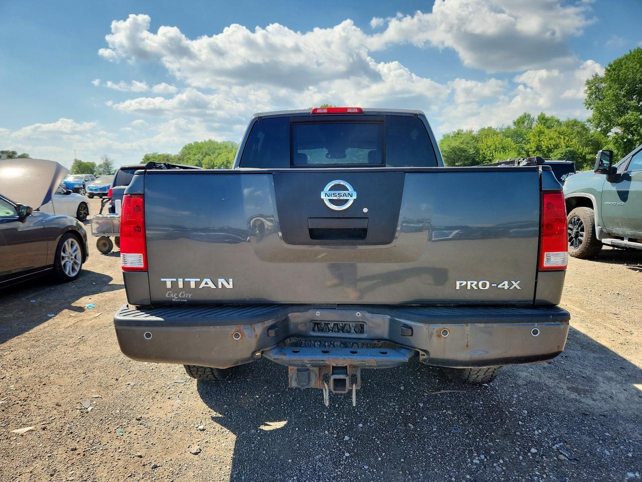 2012 Nissan Titan Sv Gray vin: 1N6AA0EC0CN304048