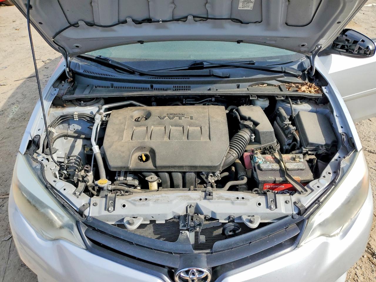 2014 Toyota Corolla Le Silver vin: 2T1BURHE4EC163278