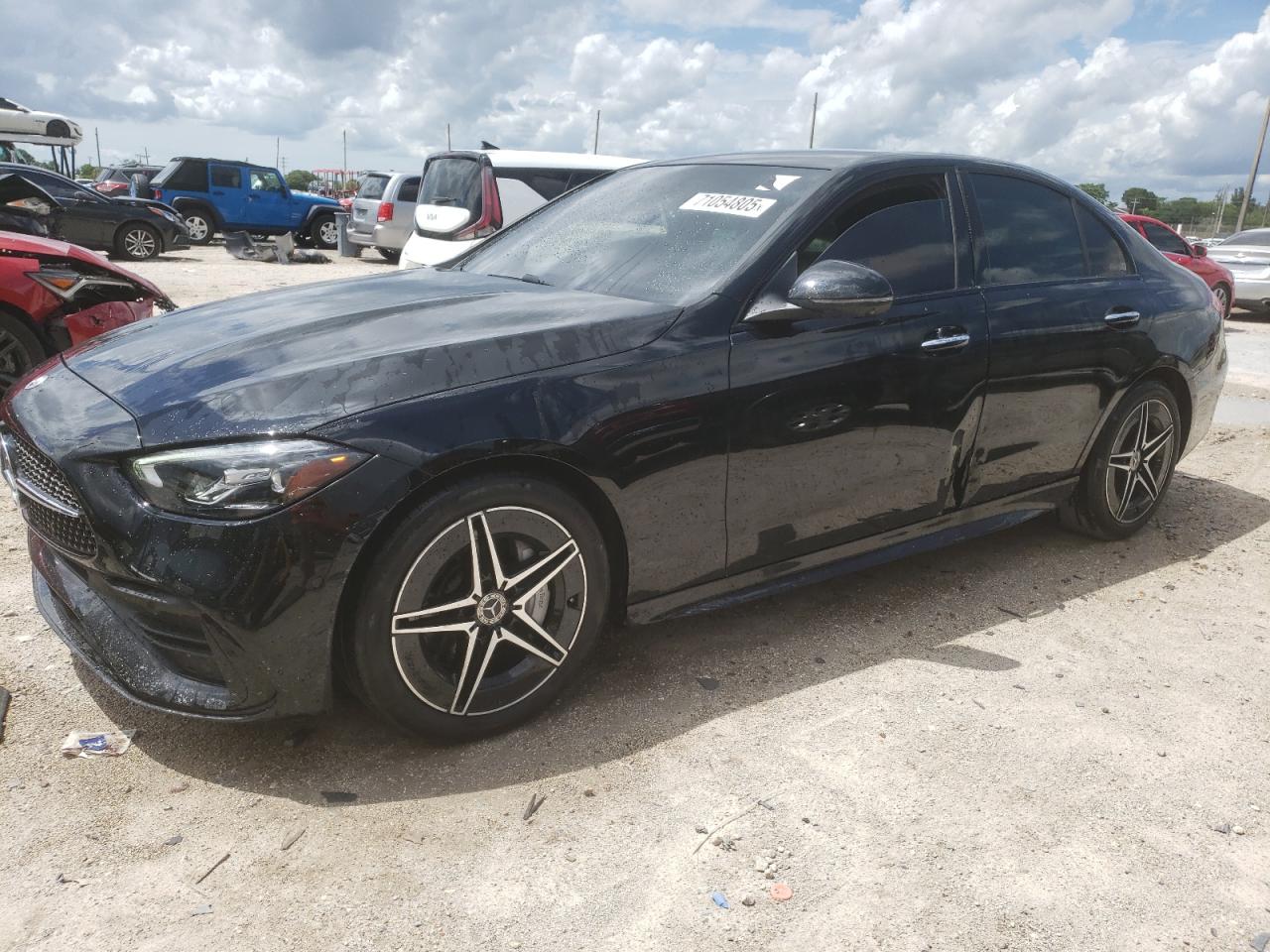 2024 Mercedes-benz C 300 Черный vin: W1KAF4GB5RR229077